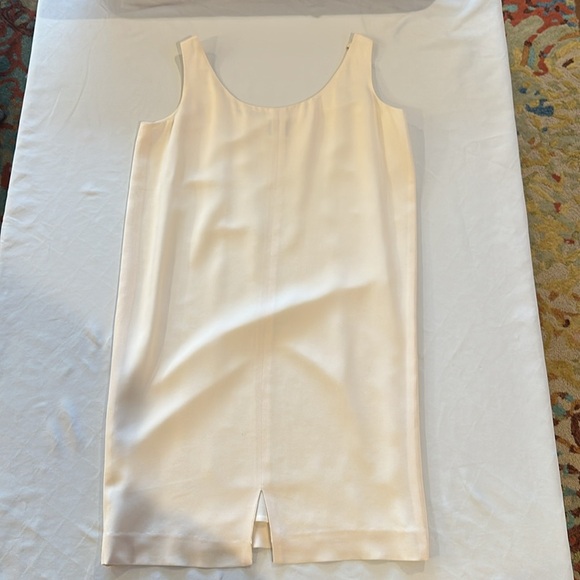 Mark Eisen Dressed Mark Eisen Cream Blazer and Dress Set suit 100% silk EUC - Picture 10 of 12